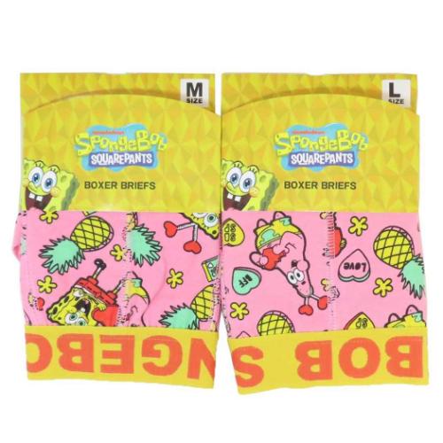 スポンジボブ 男性用下着 ボクサーブリーフ パイン キャラクター グッズ メール便可