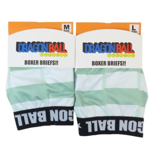 ドラゴンボール 男性用下着 転写ボクサーブリーフ 悟空 ストライプ アニメキャラクター グッズ メール便可