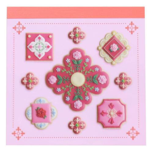 KUNIKA メモ帳 メモパッド スクエア red おしゃれ グッズ メール便可