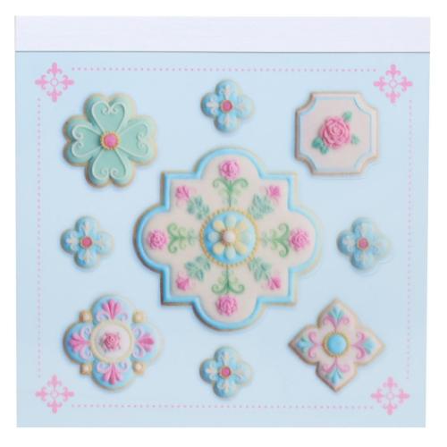 KUNIKA メモ帳 メモパッド スクエア blue おしゃれ グッズ メール便可