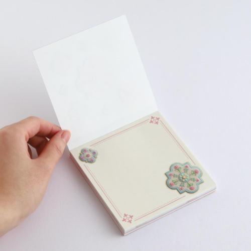 KUNIKA メモ帳 メモパッド スクエア blue おしゃれ グッズ メール便可