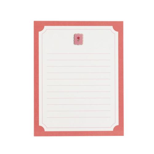 KUNIKA 手紙セット レターセット red おしゃれ グッズ メール便可