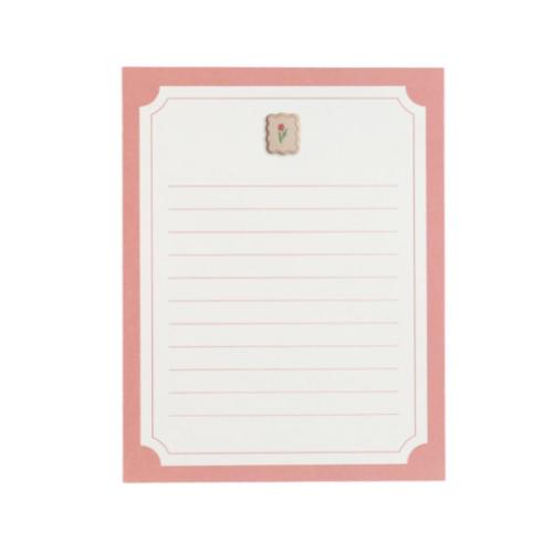 KUNIKA 手紙セット レターセット pink おしゃれ グッズ メール便可