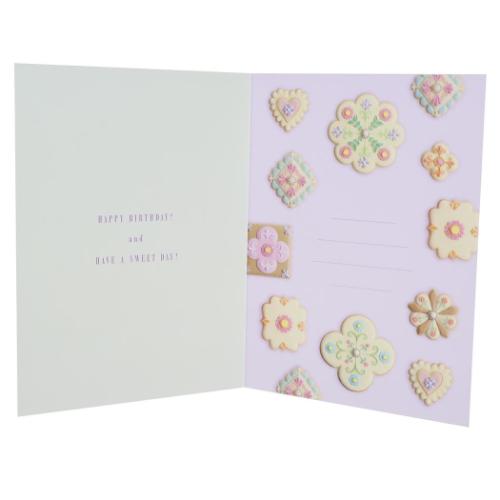 KUNIKA グリーティングカード バースデーカード purple おしゃれ グッズ メール便可