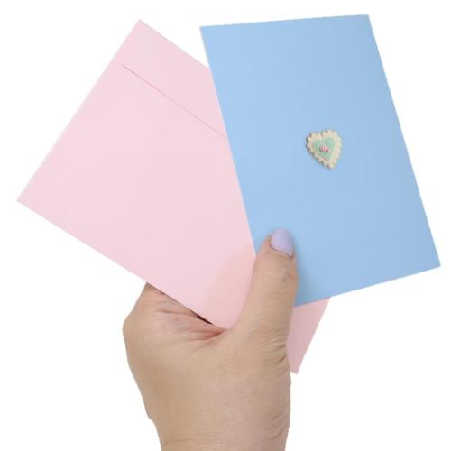 KUNIKA グリーティングカード バースデーカード blue おしゃれ グッズ メール便可