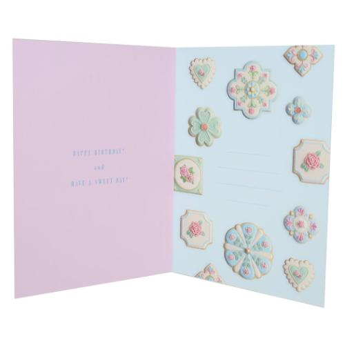 KUNIKA グリーティングカード バースデーカード blue おしゃれ グッズ メール便可