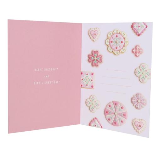 KUNIKA グリーティングカード バースデーカード pink おしゃれ グッズ メール便可