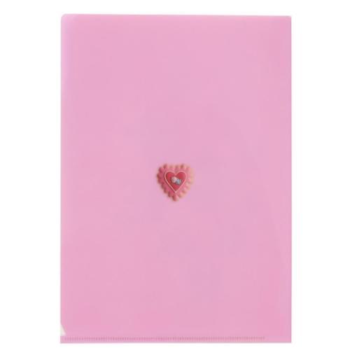 KUNIKA ポケットファイル A5ポケットクリアファイル red おしゃれ グッズ メール便可