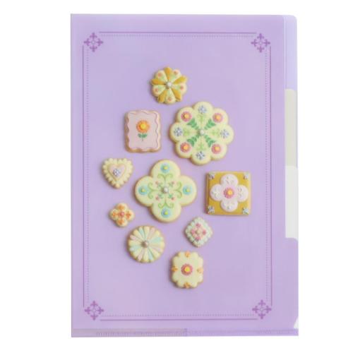 KUNIKA ポケットファイル A5ポケットクリアファイル purple おしゃれ グッズ メール便可