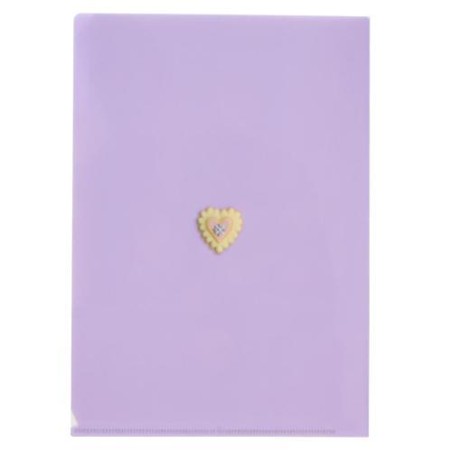 KUNIKA ポケットファイル A5ポケットクリアファイル purple おしゃれ グッズ メール便可