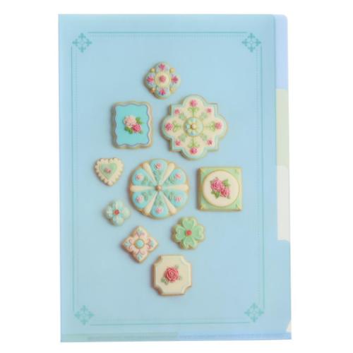 KUNIKA ポケットファイル A5ポケットクリアファイル blue おしゃれ グッズ メール便可