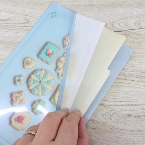 KUNIKA ポケットファイル A5ポケットクリアファイル blue おしゃれ グッズ メール便可