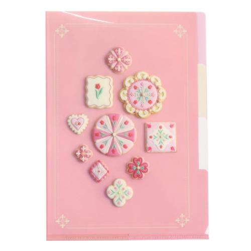 KUNIKA ポケットファイル A5ポケットクリアファイル pink おしゃれ グッズ メール便可