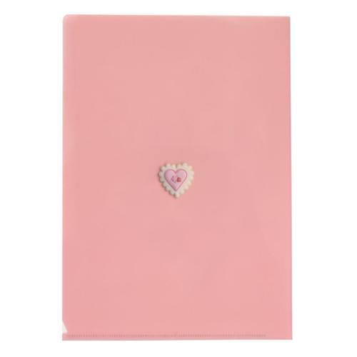 KUNIKA ポケットファイル A5ポケットクリアファイル pink おしゃれ グッズ メール便可