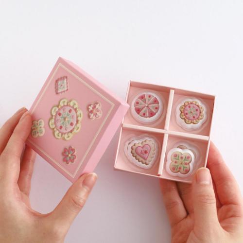 KUNIKA フレークシール 箱入りソフトフレークシール pink おしゃれ グッズ メール便可