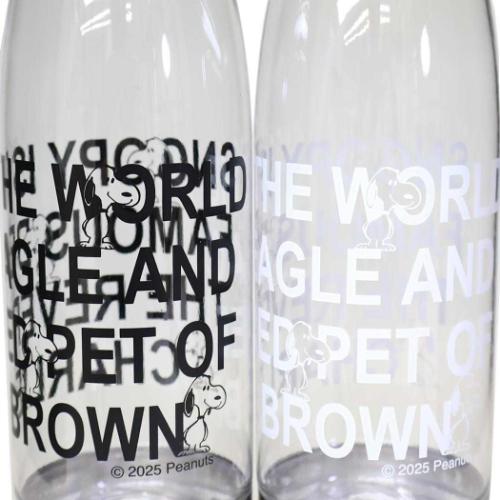 スヌーピー 水筒 クリアボトル700ml ピーナッツ キャラクター グッズ