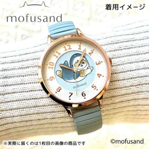 モフサンド 腕時計 ジャバラウォッチG IV アイボリー サクランボにゃん mofusand キャラクター グッズ