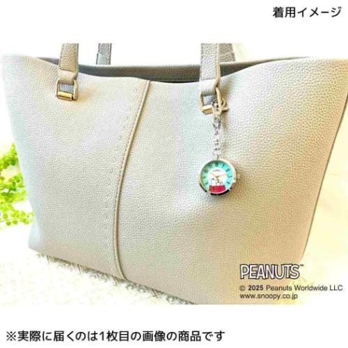 スヌーピー キーホルダー時計 カジュアルKCウオッチS OLF オラフ ピーナッツ キャラクター グッズ メール便可