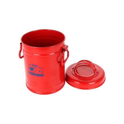 セサミストリート 卓上収納 ダストボックス型ペンスタンド レッド キャラクター グッズ