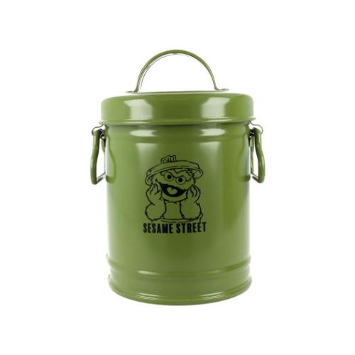 セサミストリート 卓上収納 ダストボックス型ペンスタンド グリーン キャラクター グッズ