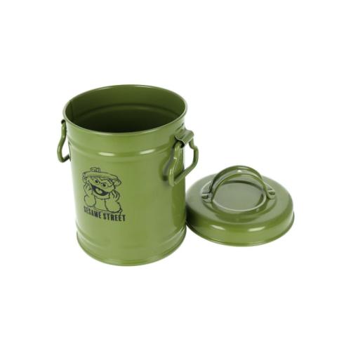 セサミストリート 卓上収納 ダストボックス型ペンスタンド グリーン キャラクター グッズ