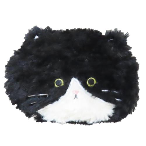 モノ ぬいぐるみカイロ ポケットカイロ ブラック かわいい グッズ メール便可