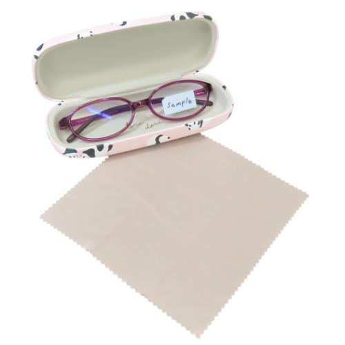 コロコロコパンダ 眼鏡ケース クロス付きメガネケース ピンク プレゼント グッズ