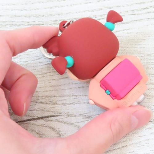 クレヨンしんちゃん キーリング 立体ラバーキーホルダー ネネちゃん アニメキャラクター グッズ