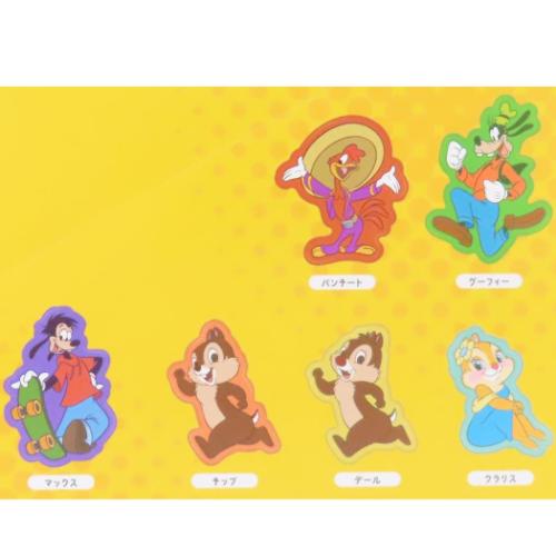 ディズニーキャラクター キャラバッジ ダイカットバッジ 全12種の内どれか1個 ディズニー キャラクター グッズ メール便可