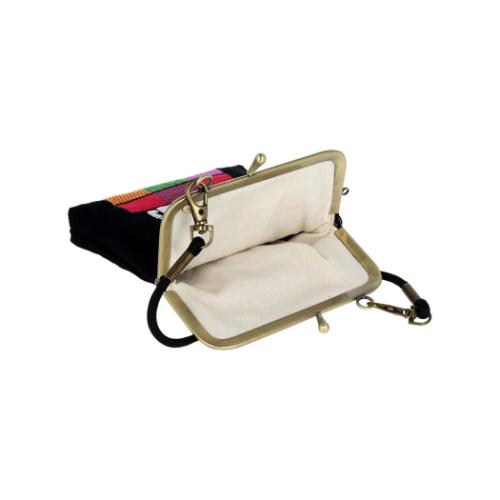 スヌーピー ペンケース 畳刺繍縦型ペンポーチ がま口 New Life Collection ハウス ピーナッツ キャラクター グッズ