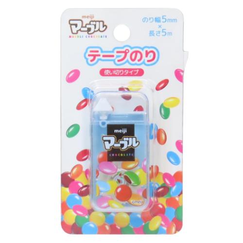 マーブル 糊 テープのり お菓子パッケージ キャラクター グッズ メール便可