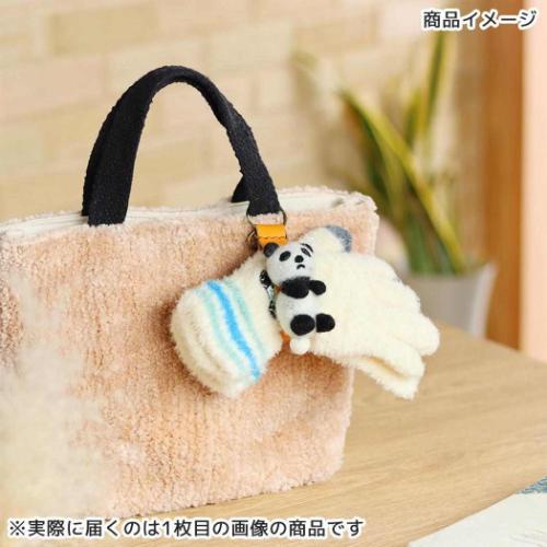 バッグチャーム ネパールフェルト グローブホルダー パンダ PANDA かわいい グッズ メール便可