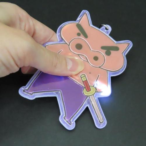 クレヨンしんちゃん キーリング ぴかぴかキーホルダー2 ぶりぶりざえもん アニメキャラクター グッズ メール便可