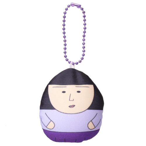 ちびまる子ちゃん キーホルダー ムニュ 野口さん アニメキャラクター グッズ メール便可