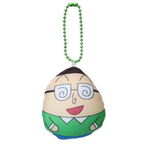 ちびまる子ちゃん キーホルダー ムニュ 丸尾くん アニメキャラクター グッズ メール便可