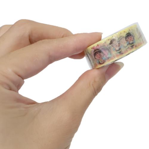 ちびまる子ちゃん マステ マスキングテープ 15mm ハニーちびまる子ちゃん アニメキャラクター グッズ メール便可