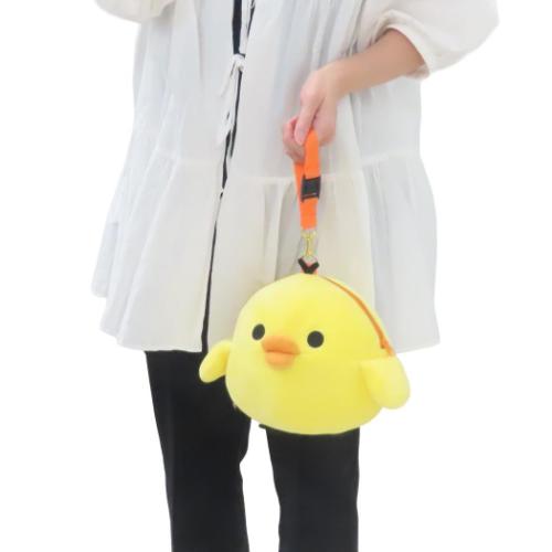 リラックマ マスコットポーチ ぬいぐるみポーチ キイロイトリ サンエックス キャラクター グッズ