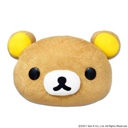 リラックマとカオルさん クッション フェイスクッション サンエックス キャラクター グッズ