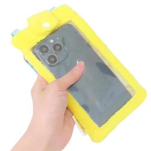 リラックマ スマホポシェット モフモフスマホポーチ キイロイトリ サンエックス キャラクター グッズ メール便可