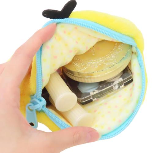 リラックマ フェイスポーチ モフモフポーチ キイロイトリ サンエックス キャラクター グッズ メール便可