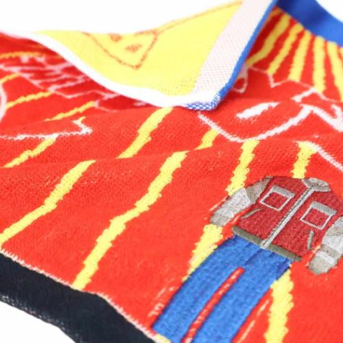 バックトゥザフューチャー ミニタオル パイルジャカードハンカチタオル スタイル オブ マーティ ユニバーサル映画 メール便可