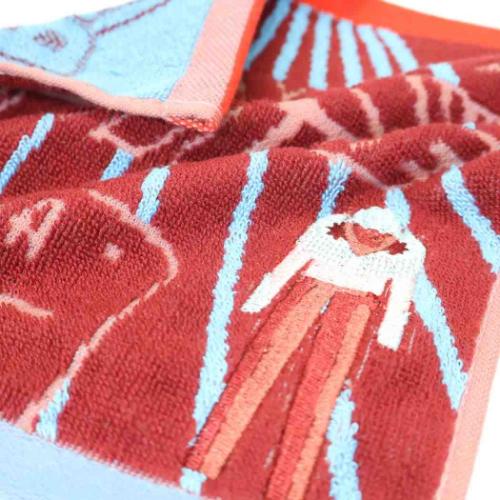 バックトゥザフューチャー ミニタオル パイルジャカードハンカチタオル スタイル オブ ウエスタン ユニバーサル映画 メール便可