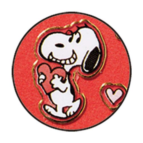 スヌーピー シールシート フチドリシール みんなにハート2 ピーナッツ キャラクター グッズ メール便可