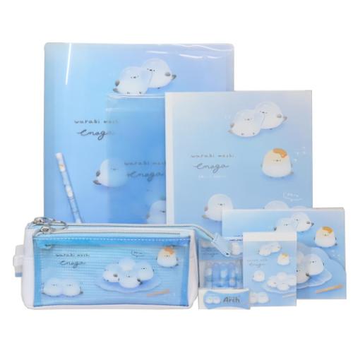 ずっとシマエナガ 文具セット 9点文房具セット わらびもちエナガ かわいい グッズ