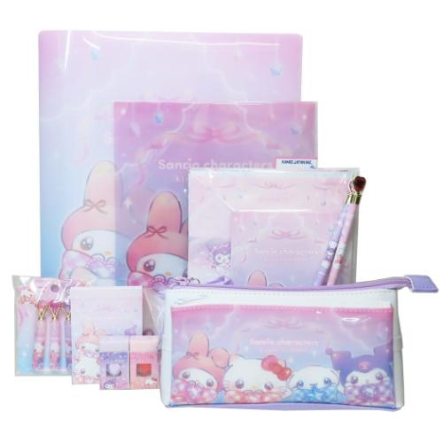 サンリオキャラクターズ 文具セット 10点文房具セット アップ サンリオ キャラクター グッズ