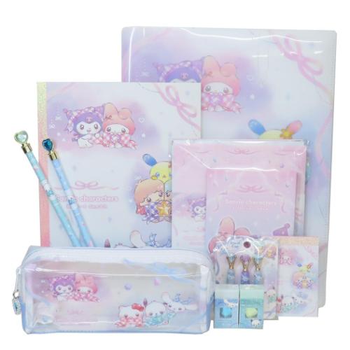 サンリオキャラクターズ 文具セット 10点文房具セット 集合 サンリオ キャラクター グッズ