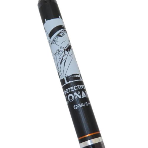 名探偵コナン シャープペンシル デルガード 黒 0.5 怪盗キッド 少年サンデー アニメキャラクター グッズ メール便可