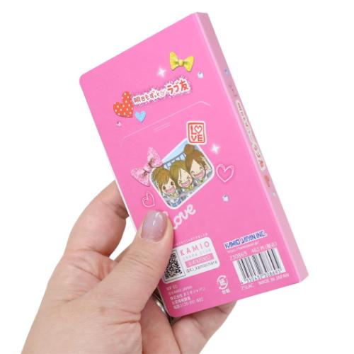 平成ファンシー メモ帳 ガラケー風窓あきメモ ラブ友 かわいい グッズ メール便可