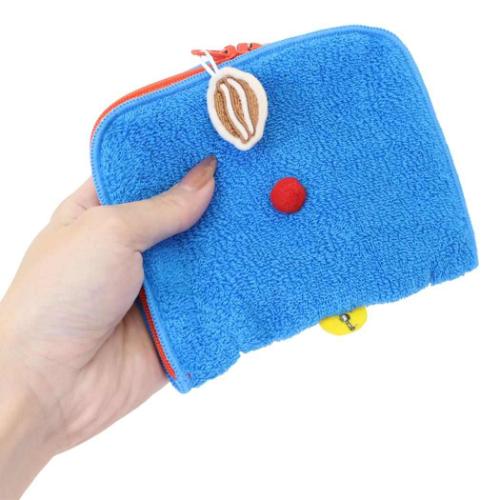 ドラえもん タオルポーチ どっとポーチ ショート フェイス どら焼き BF 藤子F不二雄 アニメキャラクター グッズ メール便可