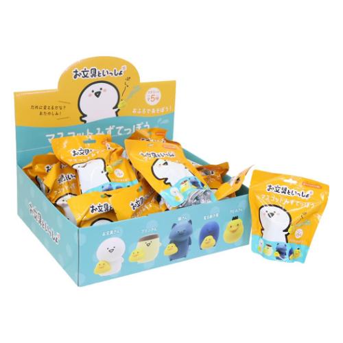 お文具といっしょ おもちゃ 入浴剤 マスコットみずてっぽう 入浴料付 全5種 20個入セット キャラクター グッズ
